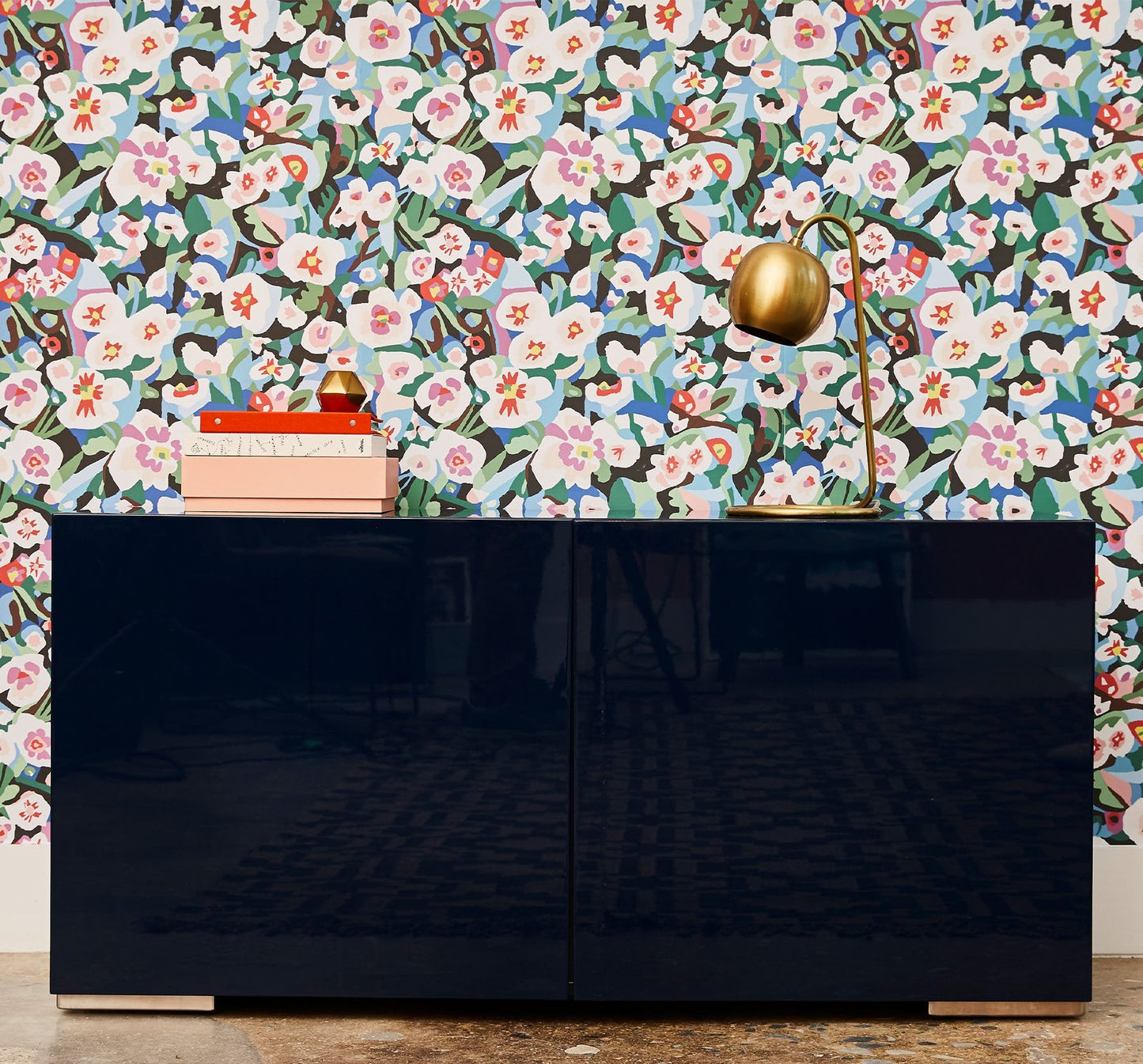 Image of Multi Floral in Multi Wallpaper
