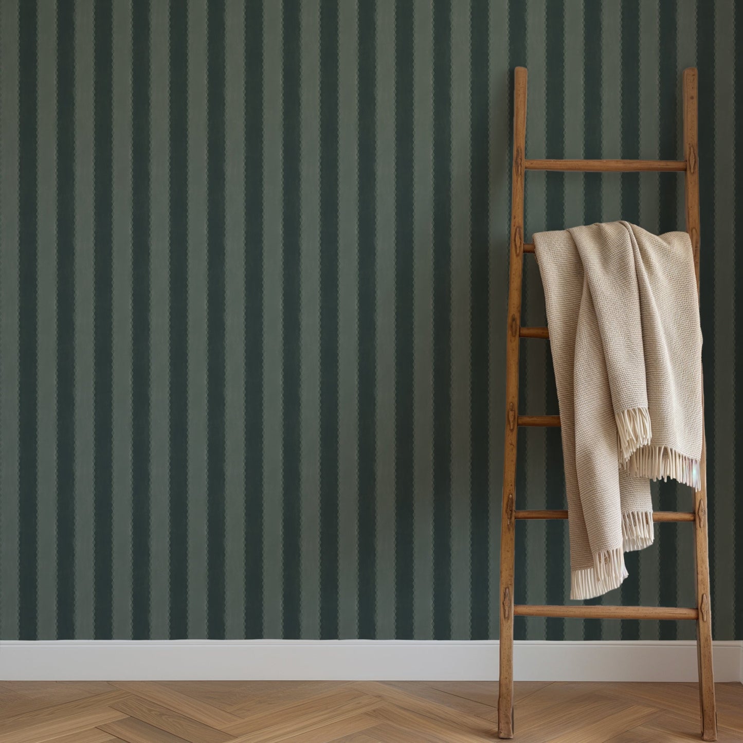 Image of Tide Stripe in Twilight Wallpaper