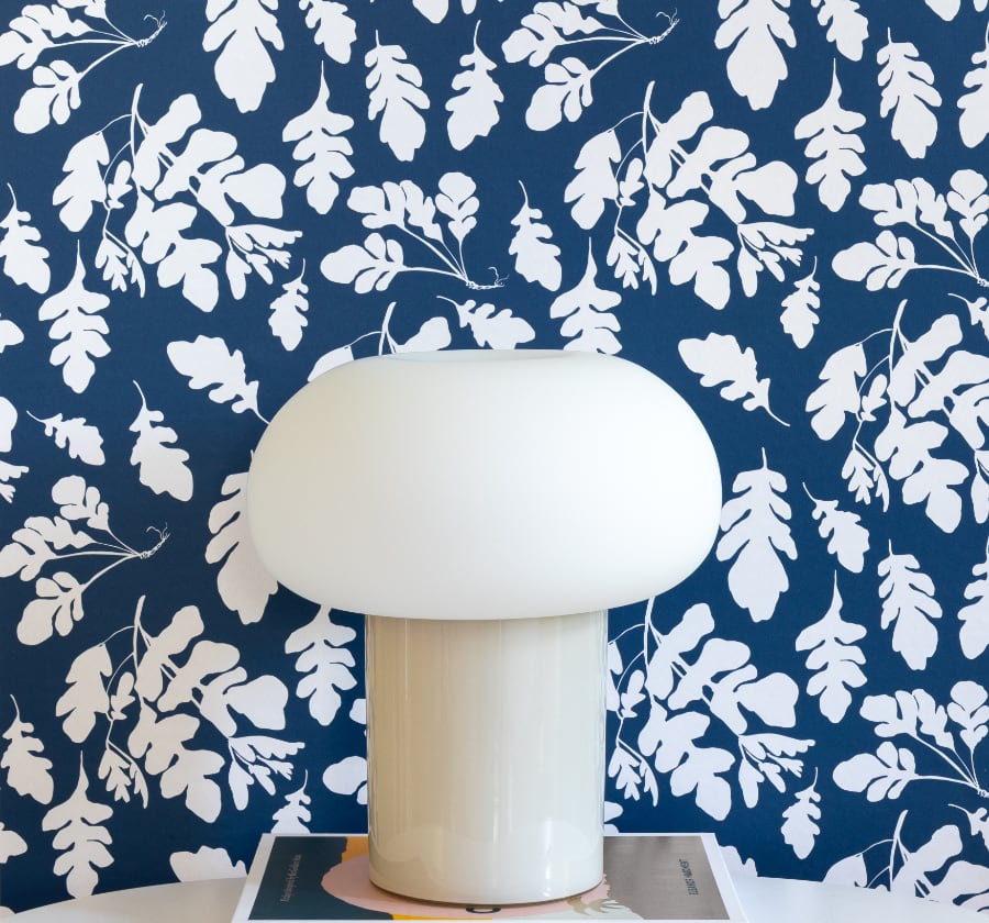 Image of Arugula in Denim Wallpaper