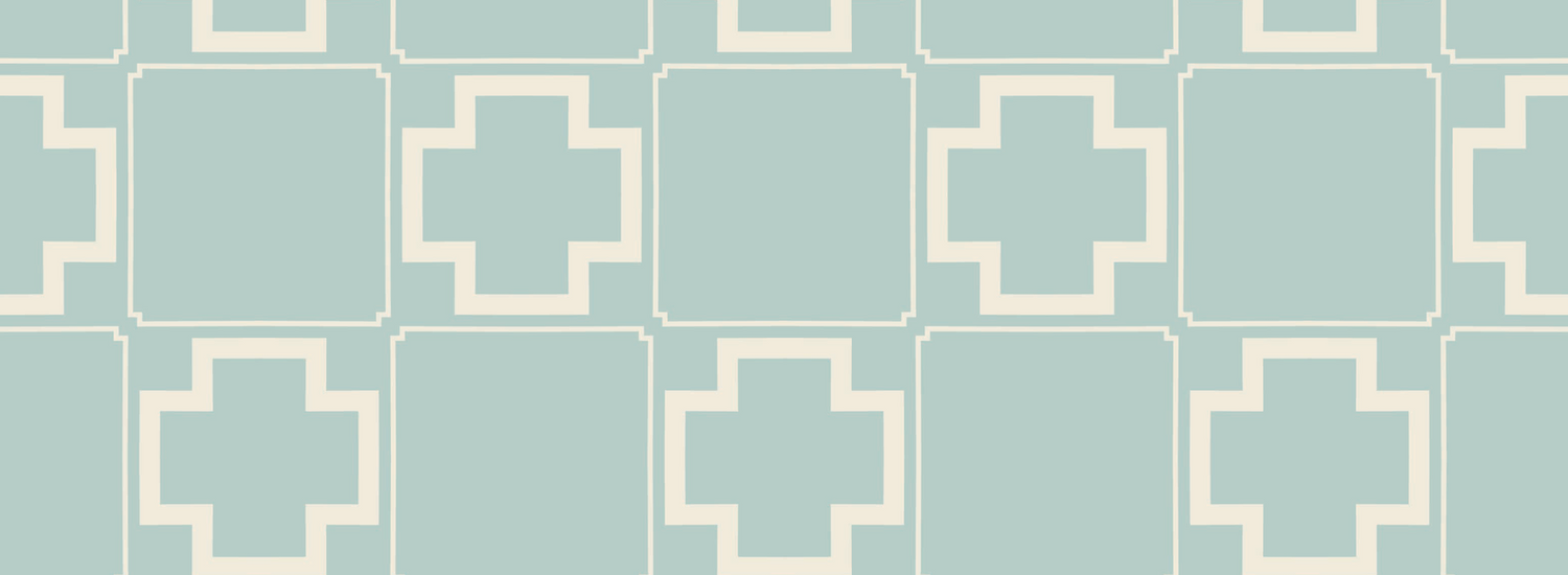 Blue Tile Decals