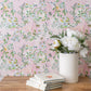 Image of Chinoiserie in Pink Wallpaper
