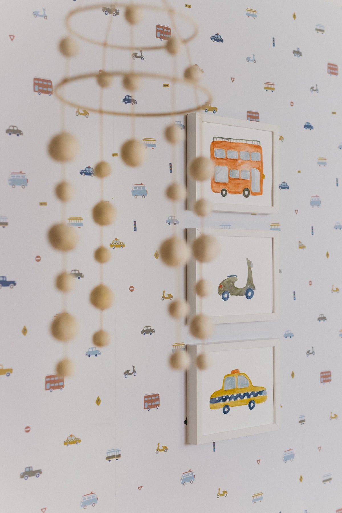 Image of Rush Hour in Multi wallpaper