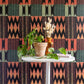 Image of Kente Vintage Weave in Multi wallpaper