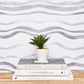 Image of Waves in Grey Wallpaper