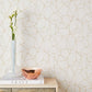 Image of Prisms in Cream Wallpaper