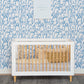 Image of Puppy Pile in Blue Wallpaper