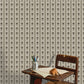Image of Storybook Stripe in Charcoal Wallpaper
