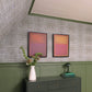 Image of Indigo Batik in Lichen Wallpaper