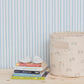 Image of Stripes Away in Light Blue wallpaper