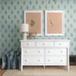 Image of Heritage Floral in Spring Green Wallpaper
