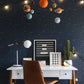 Image of Constellations in Navy wallpaper