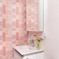 Image of In Petite Stitches in Pink Wallpaper