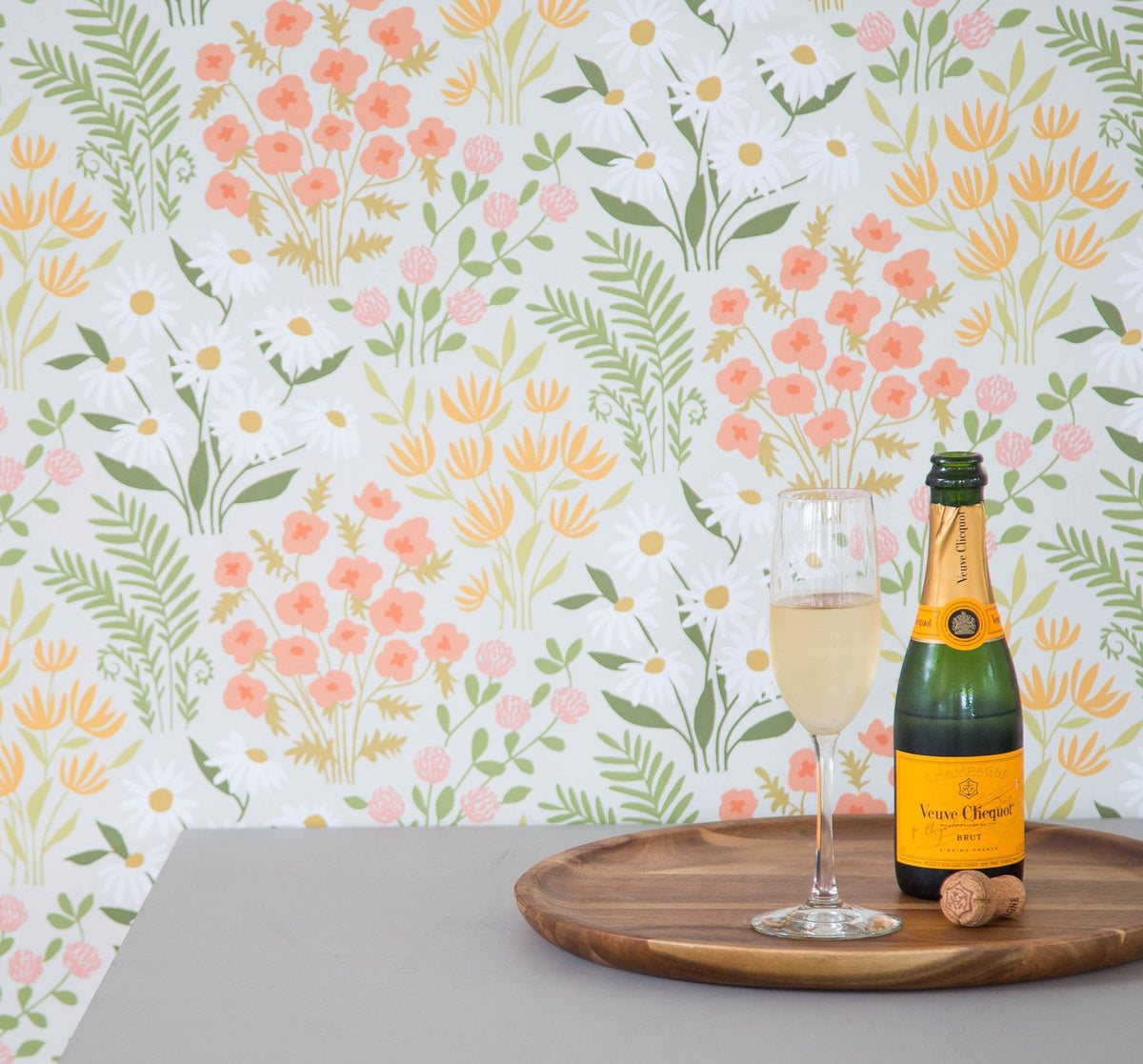 Image of Beaver Meadow in Multi Wallpaper
