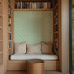 Image of Mist Floral in Spring Green Wallpaper