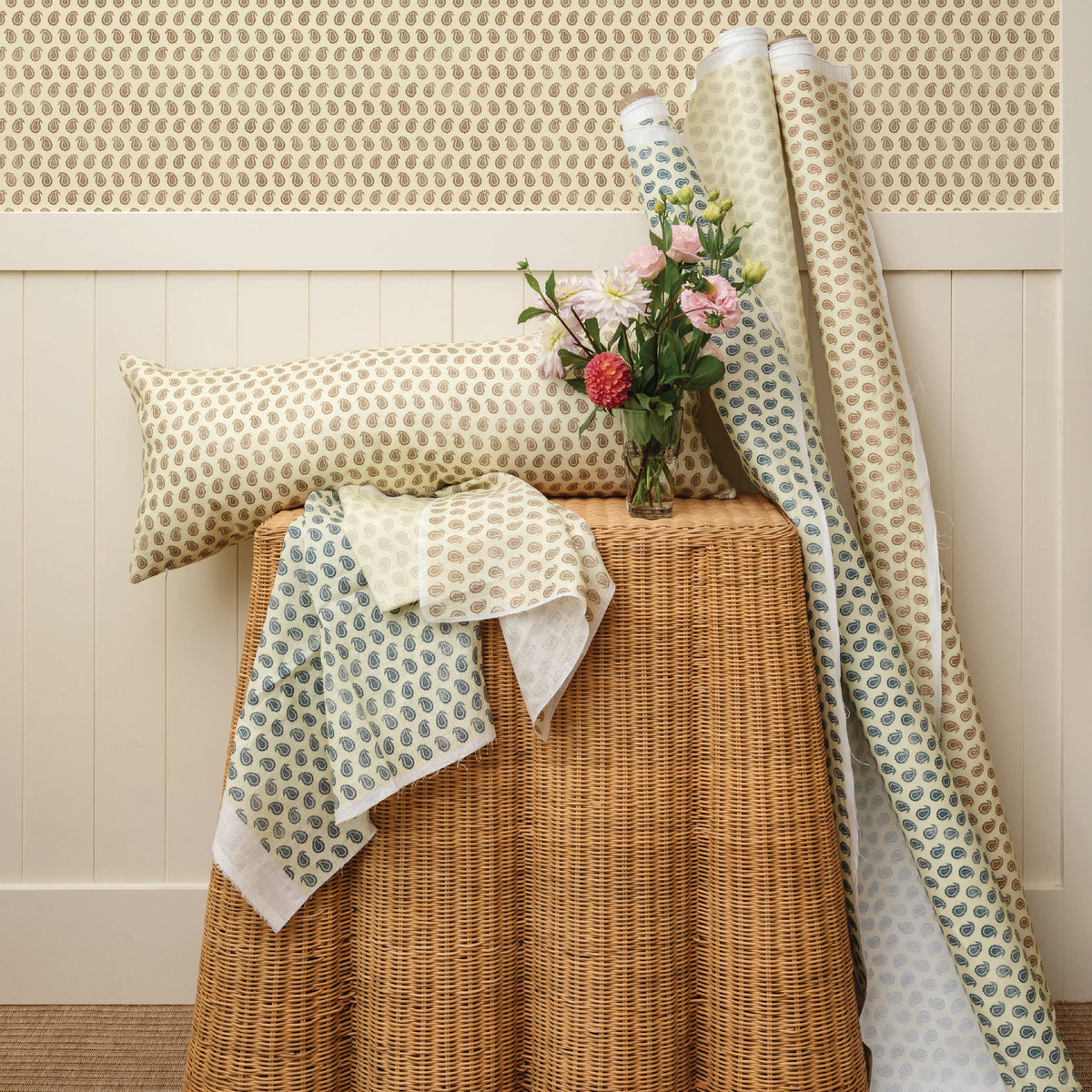 Pinewood Paisley Fabric