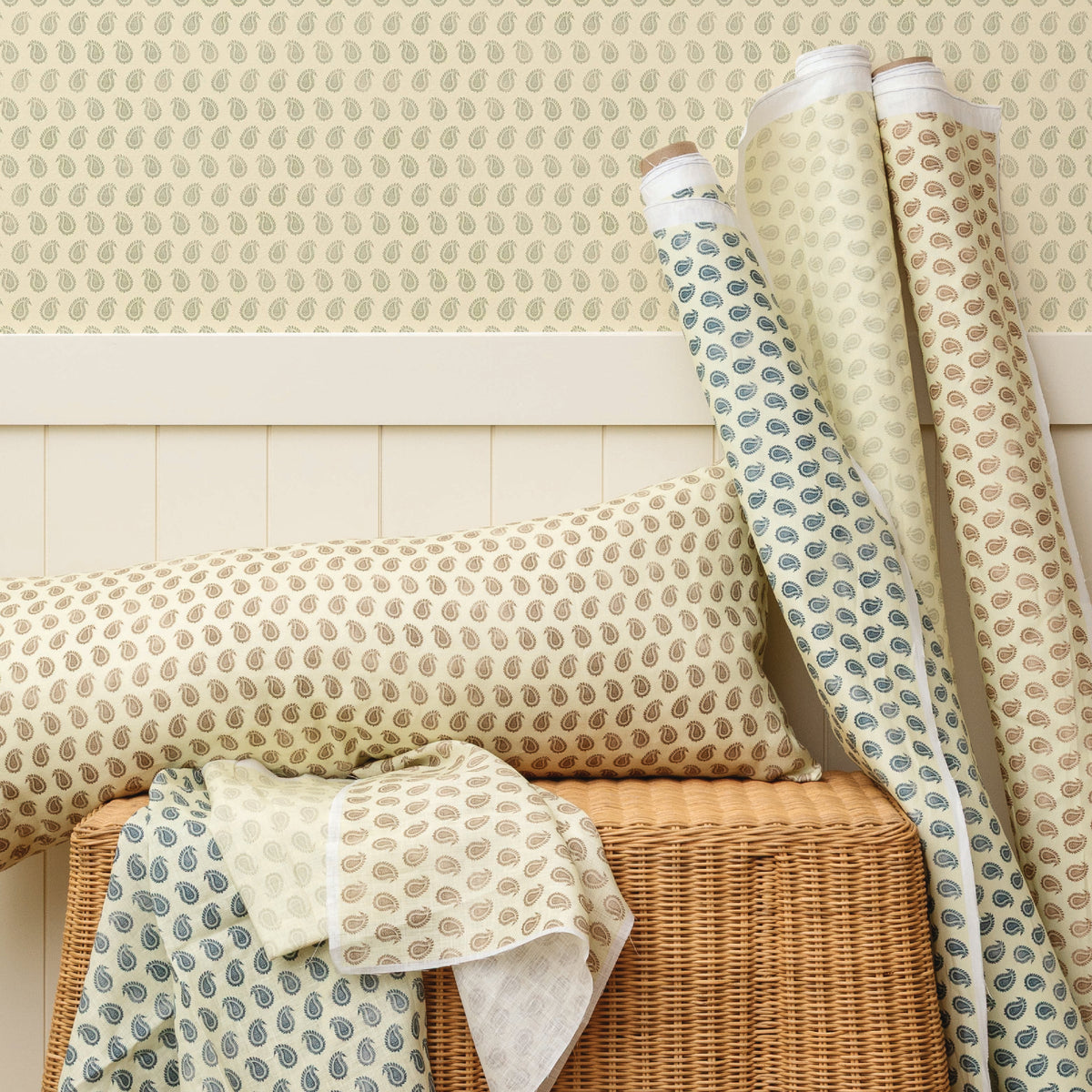 Pinewood Paisley Fabric