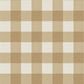 Image of Big Gingham in Camel Wallpaper