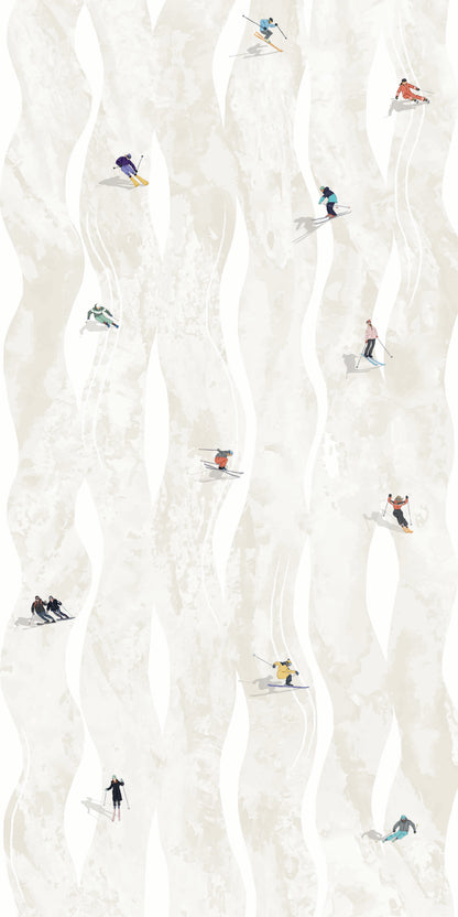 Image of Bluebird Day in Powder wallpaper