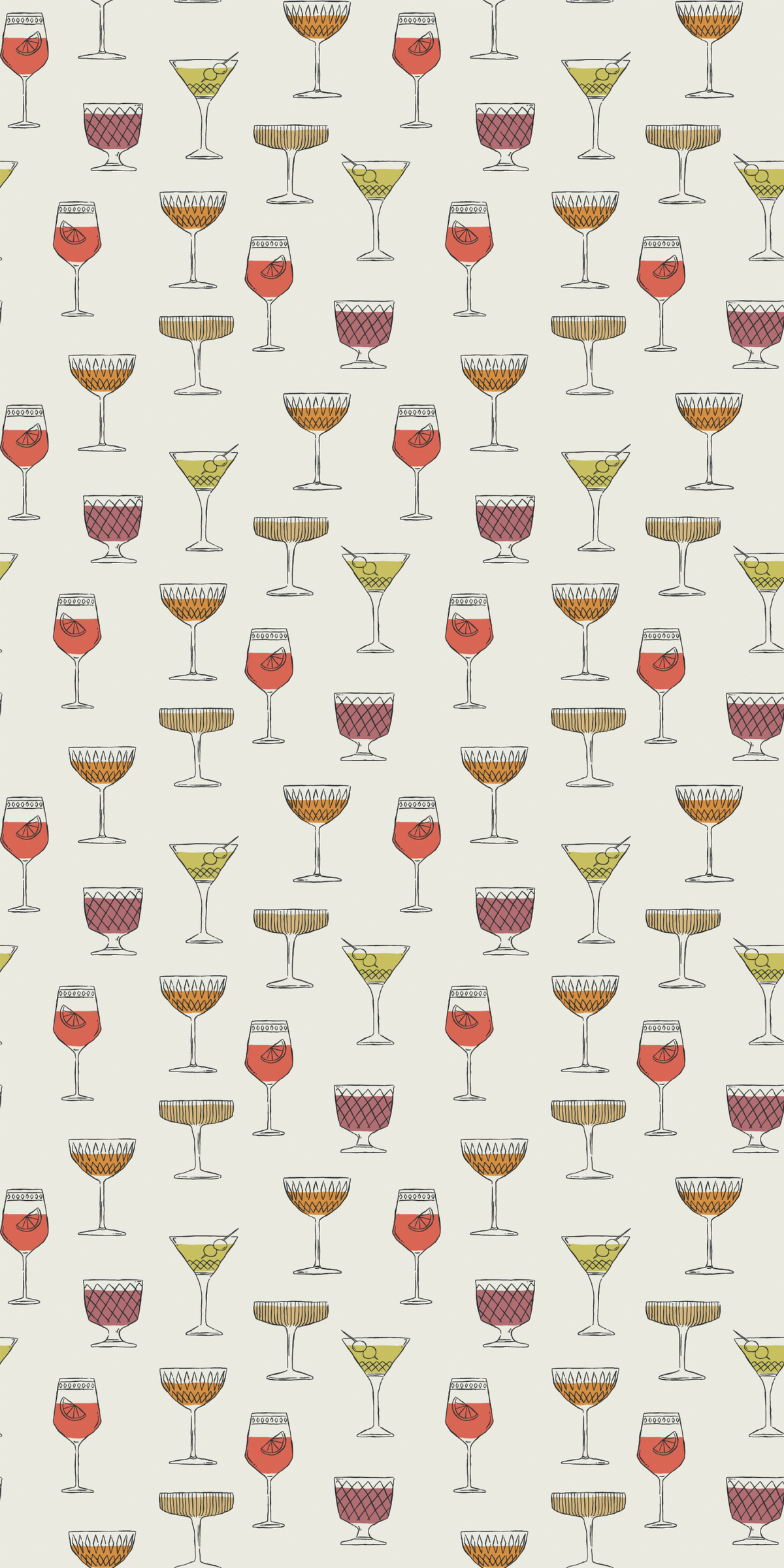 Image of Cocktails in Daytime Wallpaper