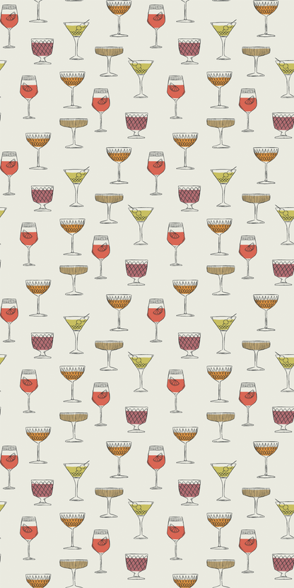 Image of Cocktails in Daytime Wallpaper