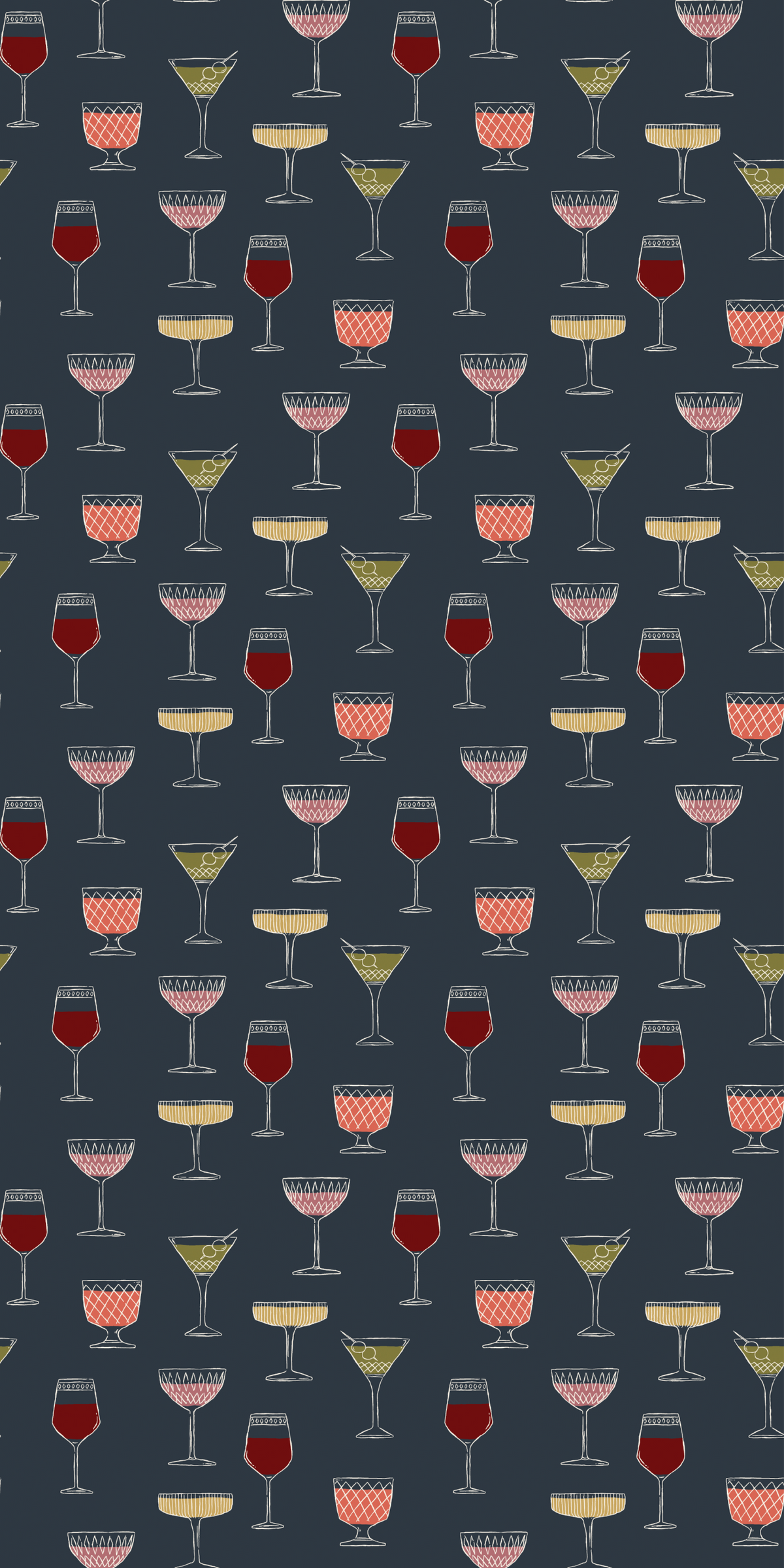 Image of Cocktails in Nighttime wallpaper
