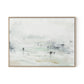 Ebb and Flow Canvas Floater Framed / 32 x 24 in / Natural Maple