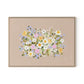Bloom No. 3 Canvas Floater Framed / 32 x 24 in / Natural Maple