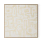 Talisman Canvas Floater Framed / 32 x 32 in / Natural Maple