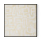 Talisman Canvas Floater Framed / 32 x 32 in / Black