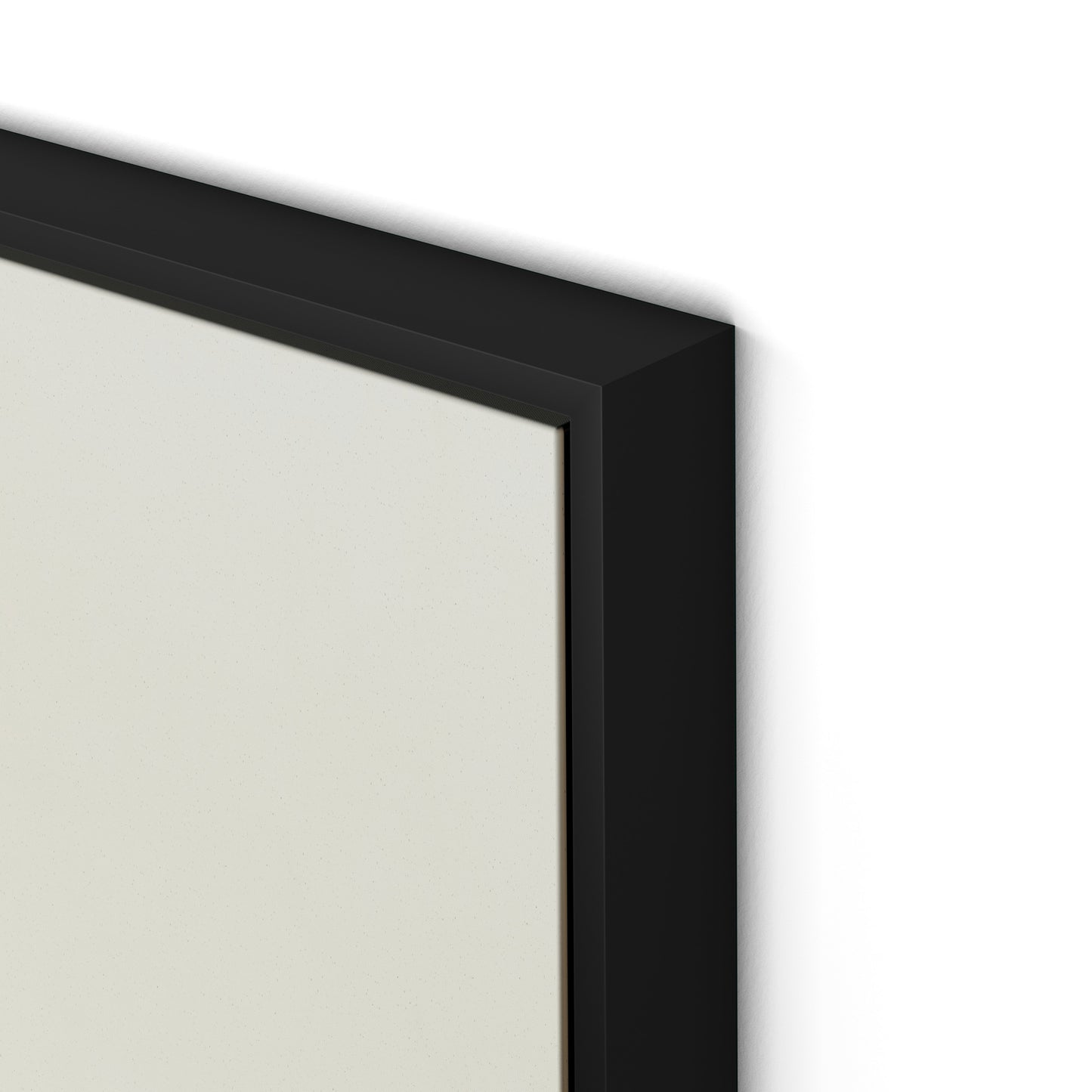 Sea Sage Canvas Floater Framed / 32 x 32 in / Black