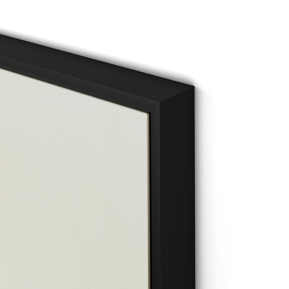 Sea Sage Canvas Floater Framed / 32 x 32 in / Black