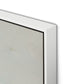 The Way Canvas Floater Framed / 32 x 32 in / White