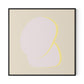 Stones 2 - Recolor 2 Canvas Floater Framed / 32 x 32 in / Black