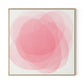 Rose I Canvas Floater Framed / 32 x 32 in / Natural Maple
