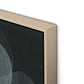 Shadows I Canvas Floater Framed / 32 x 32 in / Natural Maple