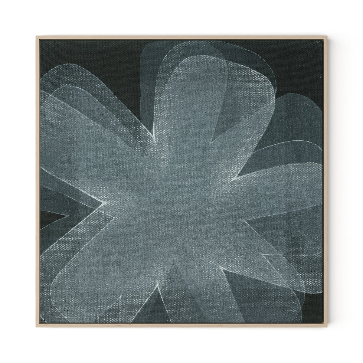 Shadows I Canvas Floater Framed / 32 x 32 in / Natural Maple