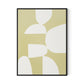 Meditation Sage Canvas Floater Framed / 24 x 32 in / Black