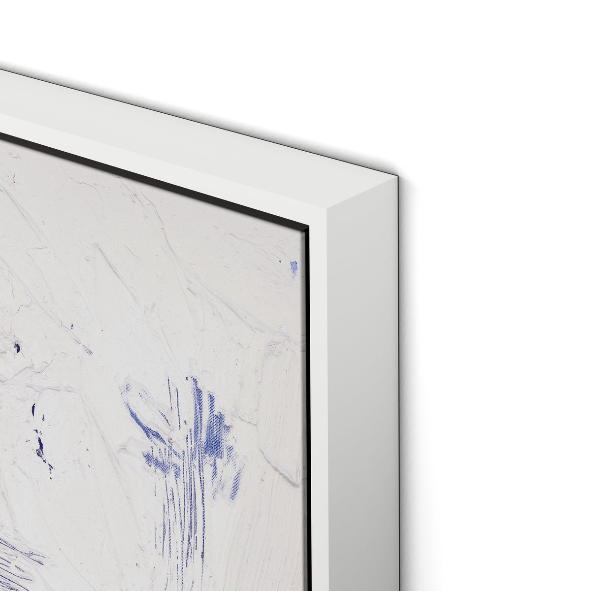I Cannot Be Broken Canvas Floater Framed / 24 x 32 in / White