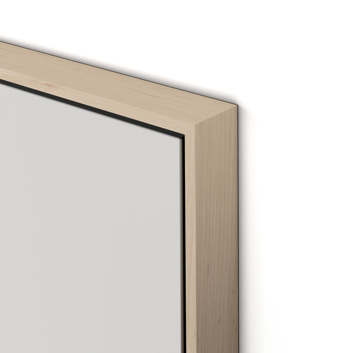 Box 2 Canvas Floater Framed / 24 x 32 in / Natural Maple