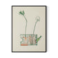 Rubbings 4 Canvas Floater Framed / 24 x 32 in / Black
