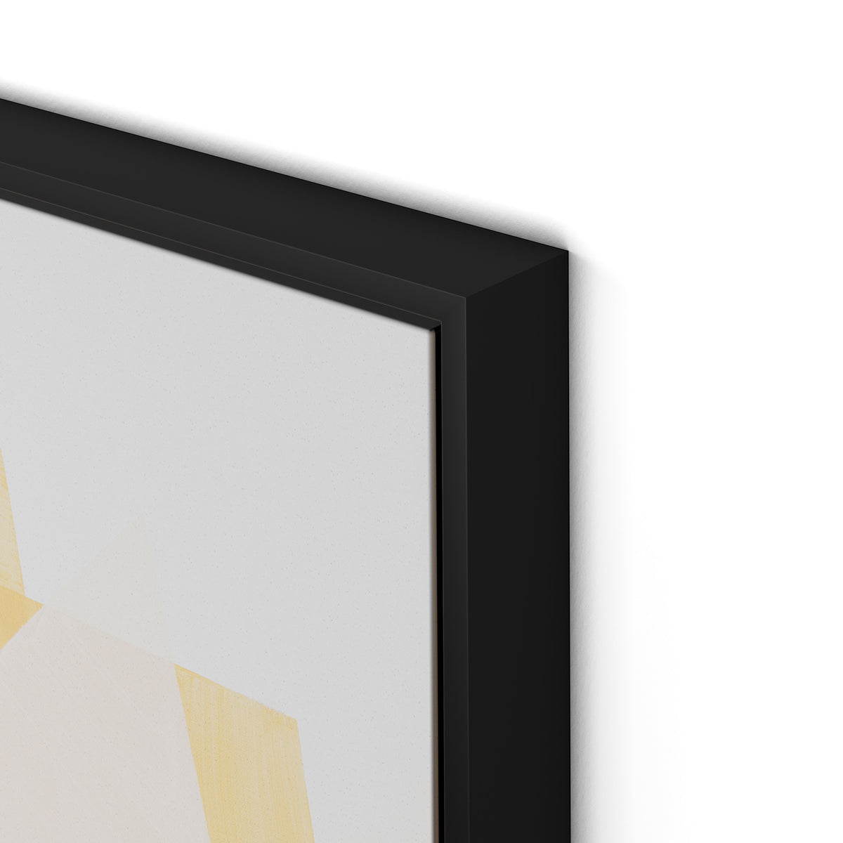 From Light to Light Canvas Floater Framed / 24 x 32 in / Black
