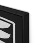 Treasury Canvas Floater Framed / 24 x 32 in / Black