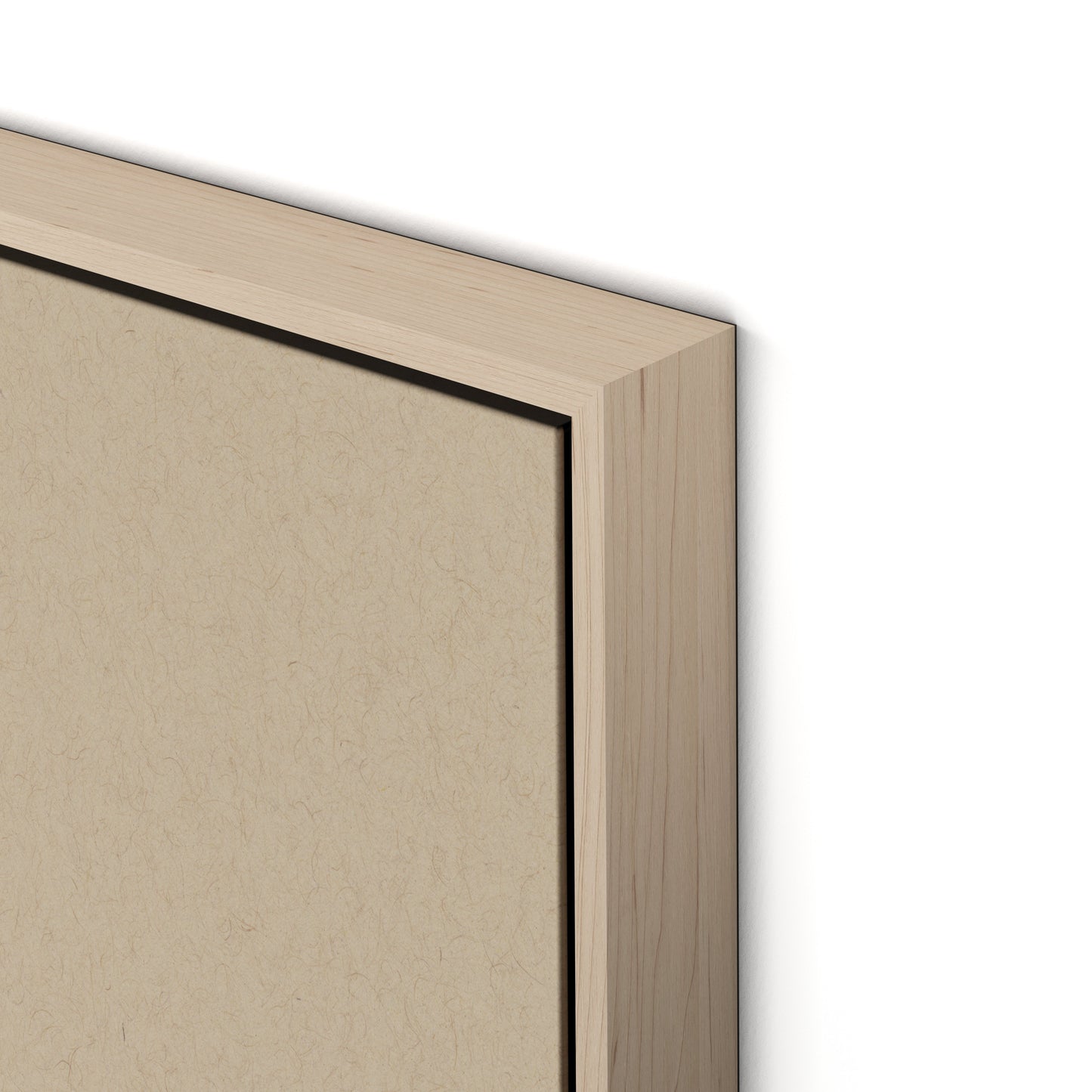 Botanical IV Canvas Floater Framed / 24 x 32 in / Natural Maple