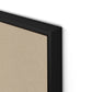 Botanical V Canvas Floater Framed / 24 x 32 in / Black
