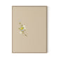 Botanical I Canvas Floater Framed / 24 x 32 in / Natural Maple