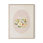 Vignette XIV Canvas Floater Framed / 24 x 32 in / Natural Maple