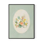 Vignette XIX Canvas Floater Framed / 24 x 32 in / Black