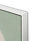 Vignette XIX Canvas Floater Framed / 24 x 32 in / White