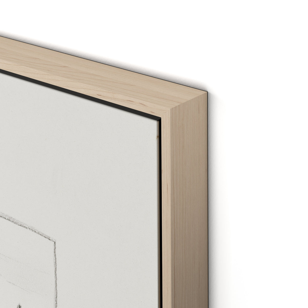 Setting Sail Canvas Floater Framed / 24 x 32 in / Natural Maple