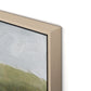 Daisy Field Canvas Floater Framed / 24 x 32 in / Natural Maple